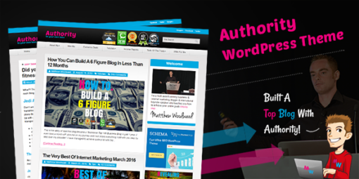 Authority – Blogging WordPress Theme