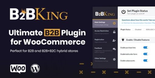 B2BKing – WooCommerce B2B & Wholesale