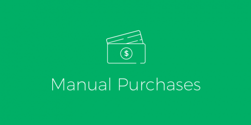ExchangeWP – Manual Purchases Add-on