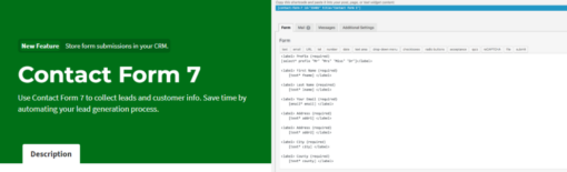 Zero BS CRM Extension: Contact Form 7 Connector