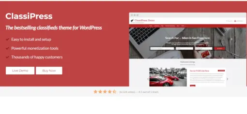 ClassiPress – WordPress Directory Theme