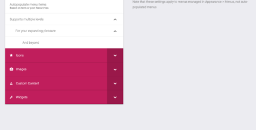 Bellows Pro – Accordion Menu