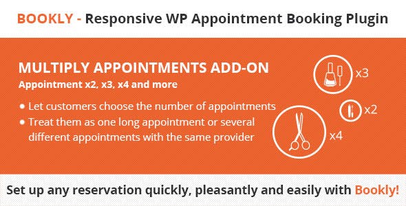 Bookly Multiply Appointments (Add-on) Bookly Multiply Appointments (Add-on)