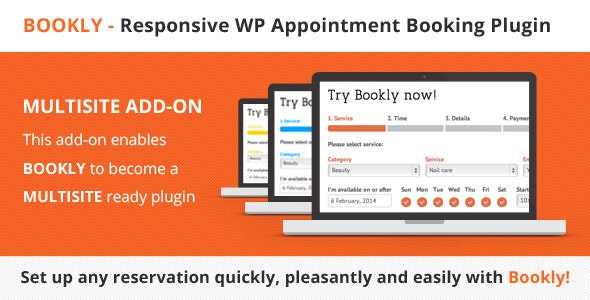 Bookly Multisite (Add-on) Bookly Multisite (Add-on)