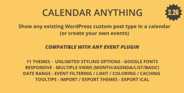 Calendar Anything Calendar Anything