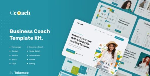 Ccoach | Business Coach Elementor Template Kit
