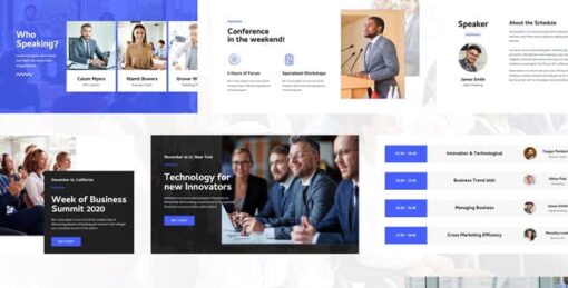 Clevent | Event & Conference Elementor Template Kit