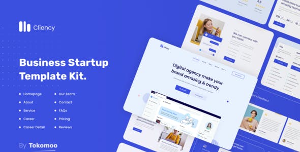 Clientcy | Business & Startup Elementor Template Kit Clientcy | Business & Startup Elementor Template Kit