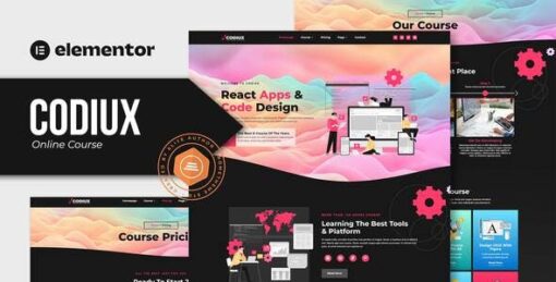 Codiux – Online Course Elementor Template Kit