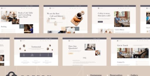 Cofery | Restaurant & Cafe Elementor Template Kit