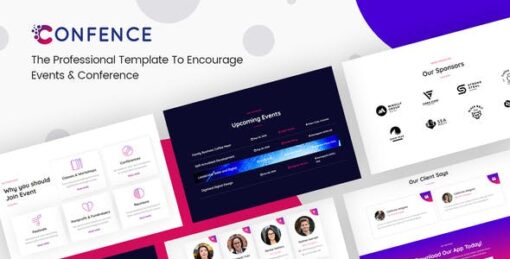 Confence – Event & Conference Elementor Template Kit