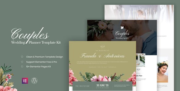 Couples – Wedding Planner Template Kit Couples – Wedding Planner Template Kit