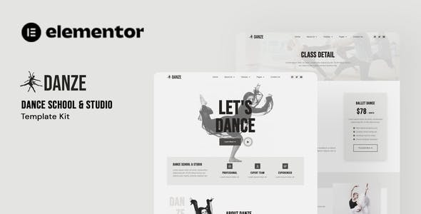 Danze – Dance Studio School Elementor Template Kit Danze – Dance Studio School Elementor Template Kit