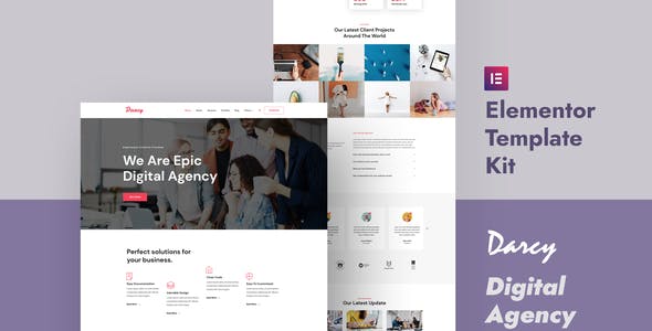 Darcy – Creative Agency Elementor Template Kit Darcy – Creative Agency Elementor Template Kit