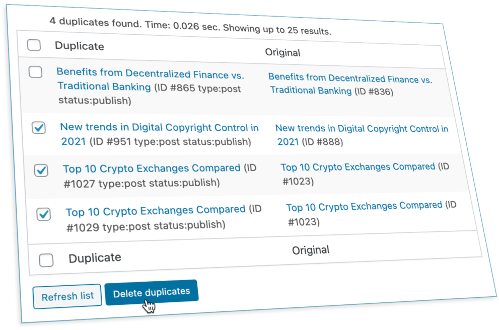 Delete Duplicate Posts Pro Delete Duplicate Posts Pro