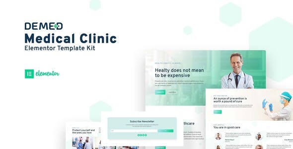 Demed – Medical Clinic Elementor Template Kit Demed – Medical Clinic Elementor Template Kit