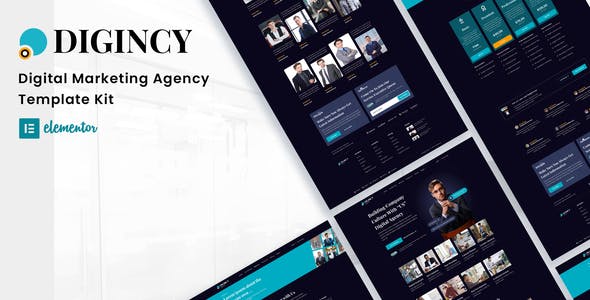 Digincy – Digital Marketing Agency Elementor Template Kit Digincy – Digital Marketing Agency Elementor Template Kit