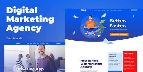 DMA – Digital Marketing Agency Template Kit DMA – Digital Marketing Agency Template Kit