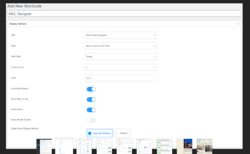 Elementor Shortcode Designer