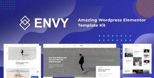 Envy – News Magazine Elementor Template Kit