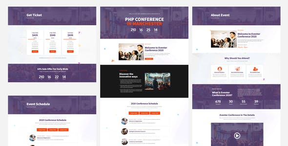 Eventer – Meetup & Conference Elementor Template Kit Eventer – Meetup & Conference Elementor Template Kit