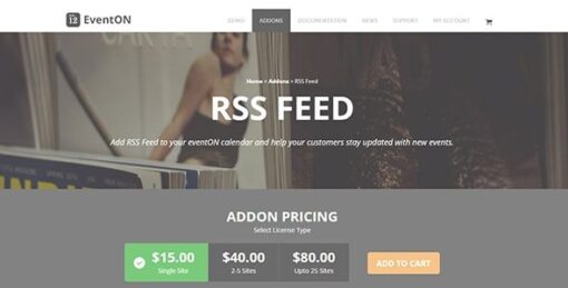 EventON – RSS Feed