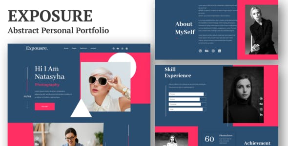 Exposure – Personal Portfolio Elementor Template Kit Exposure – Personal Portfolio Elementor Template Kit