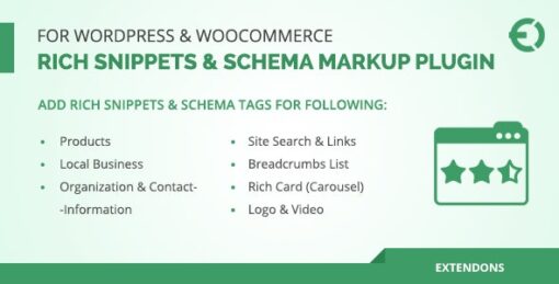 Extendons Rich Snippets