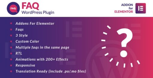 Faq for Elementor