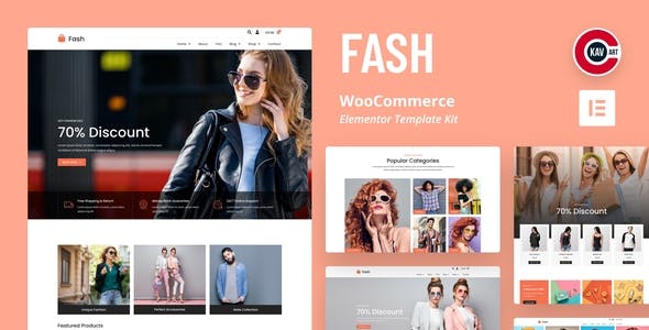 Fash – WooCommerce Elementor Template Kit Fash – WooCommerce Elementor Template Kit