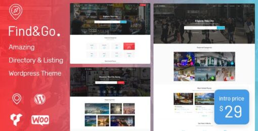 Findgo – Directory & Listing WordPress Theme