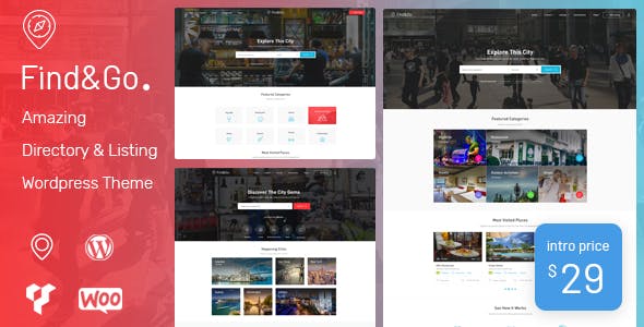 Findgo – Directory & Listing WordPress Theme Findgo – Directory & Listing WordPress Theme