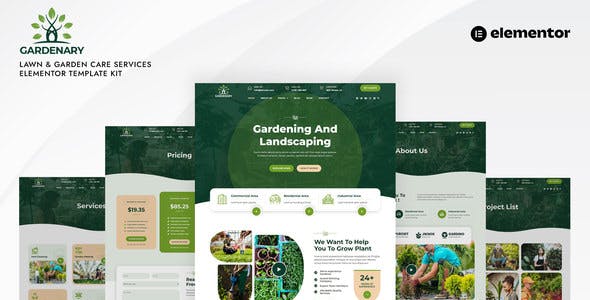 Gardenary – Lawn Garden Care Services Elementor Template Kit Gardenary – Lawn Garden Care Services Elementor Template Kit