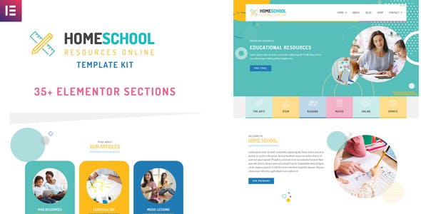 Home School – Premium Elementor Template Kit Home School – Premium Elementor Template Kit