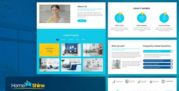 HomeShine – Cleaning & Laundry Elementor Template Kit HomeShine – Cleaning & Laundry Elementor Template Kit