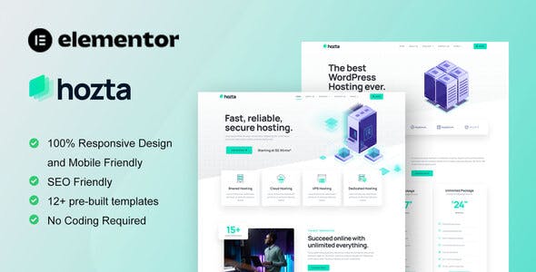 Hozta – Web Hosting Service Elementor Template Kit Hozta – Web Hosting Service Elementor Template Kit