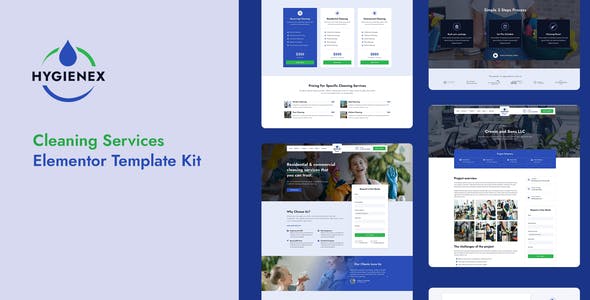 Hygienex – Cleaning Services Elementor Template Kit Hygienex – Cleaning Services Elementor Template Kit