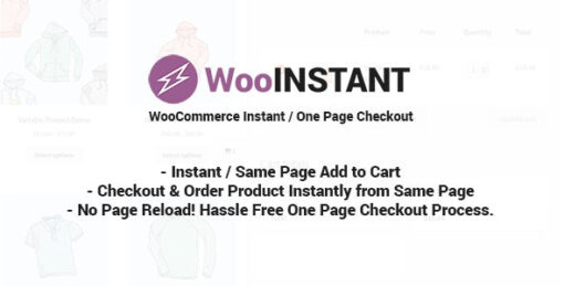 Instantio – Instant Checkout for WooCommerce