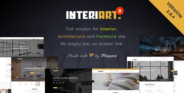 InteriArt – Furniture & Interior WordPress Theme InteriArt – Furniture & Interior WordPress Theme