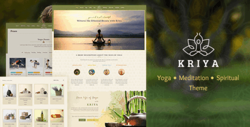 Kriya Yoga – Health & Yoga WordPress Theme