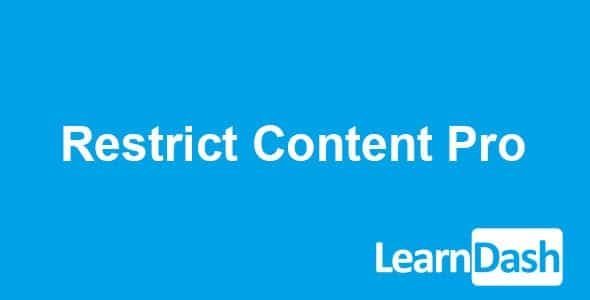 LearnDash LMS – Restrict Content Pro LearnDash LMS – Restrict Content Pro