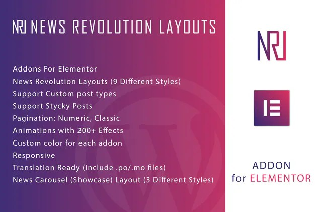 News Revolution Leyout For Elementor News Revolution Leyout For Elementor