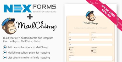 NEX-Forms ADD ON – Mailchimp