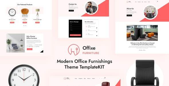 Offixe – Furniture Elementor Template Kit Offixe – Furniture Elementor Template Kit
