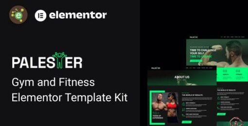 Palester – Gym & Fitness Elementor Template Kit