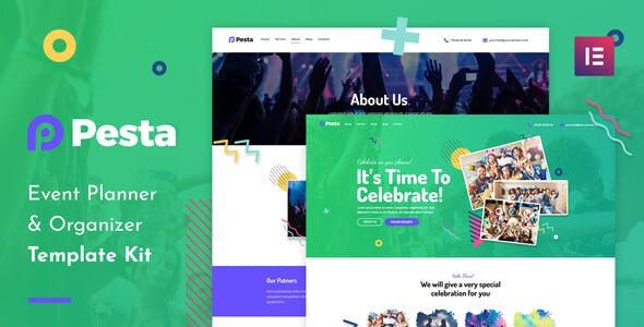 Pesta Kit – Event Planner & Organizer Elementor Template Kit Pesta Kit – Event Planner & Organizer Elementor Template Kit