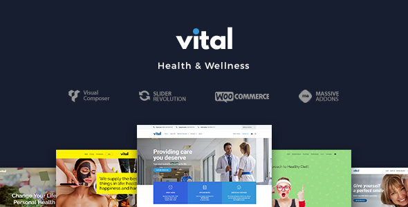 Vital | Health, Medical And Wellness WordPress Theme Vital | Health, Medical And Wellness WordPress Theme