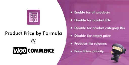 Product Price by Formula for WooCommerce Pro