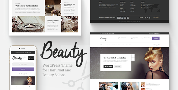 Beauty – Hair Salon, Nail, Spa, Fashion WP Theme Beauty – Hair Salon, Nail, Spa, Fashion WP Theme