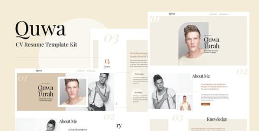 Quwa – CV Resume Template Kit